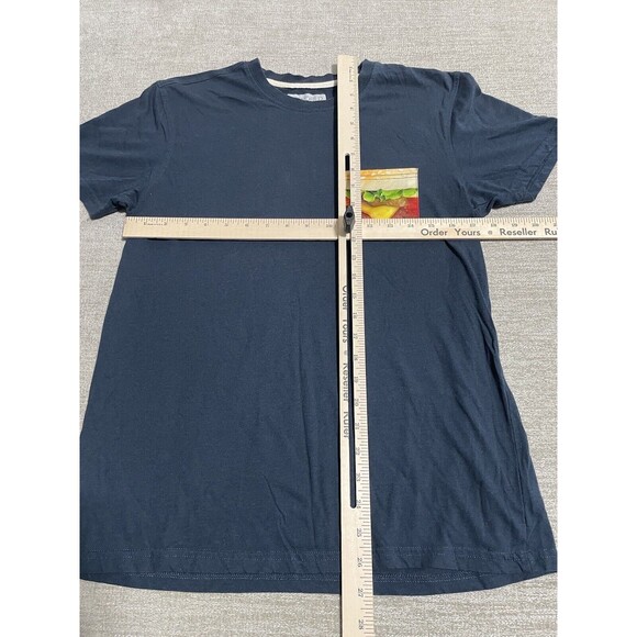 2013 Bio word T-Shirt Men’s Medium M Blue Burger Shirt - Picture 6 of 9